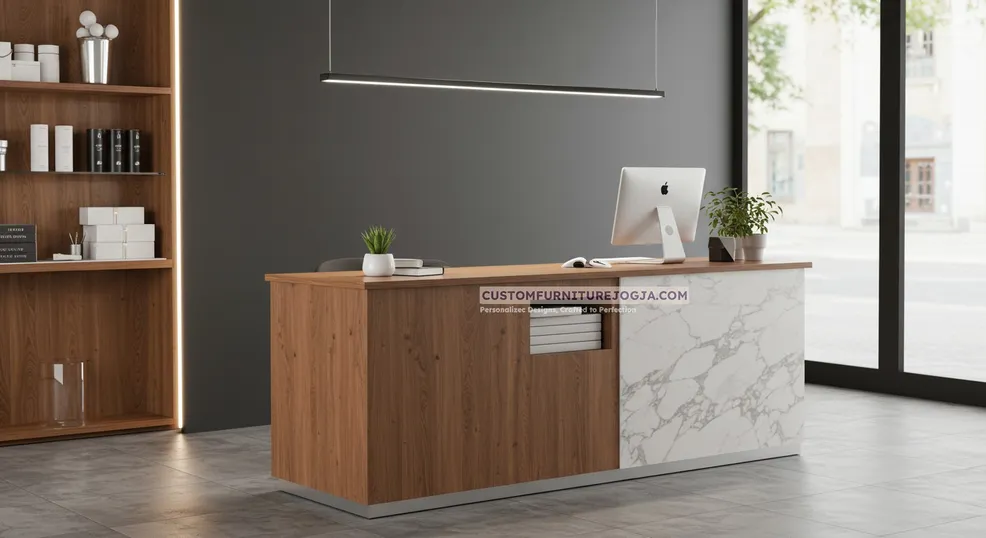 Jasa Pembuatan Meja Kasir Jogja